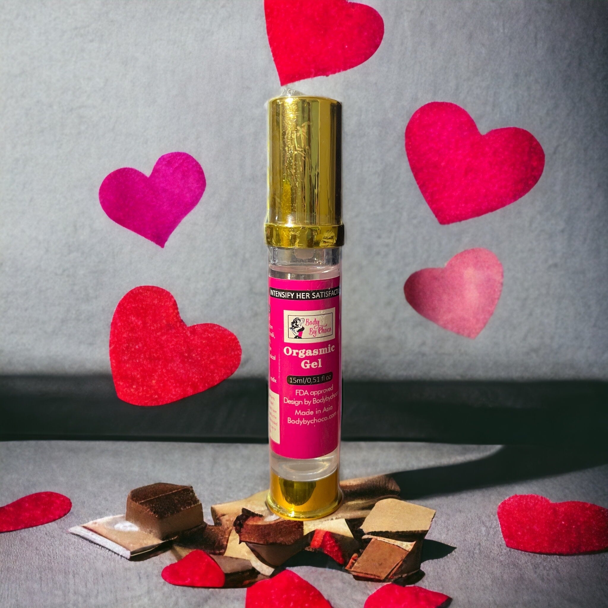 Unleash Passion: BODY BY CHOCO New Orgasm Gel for Ultimate Sensation" for Women -Ignite Your Desire