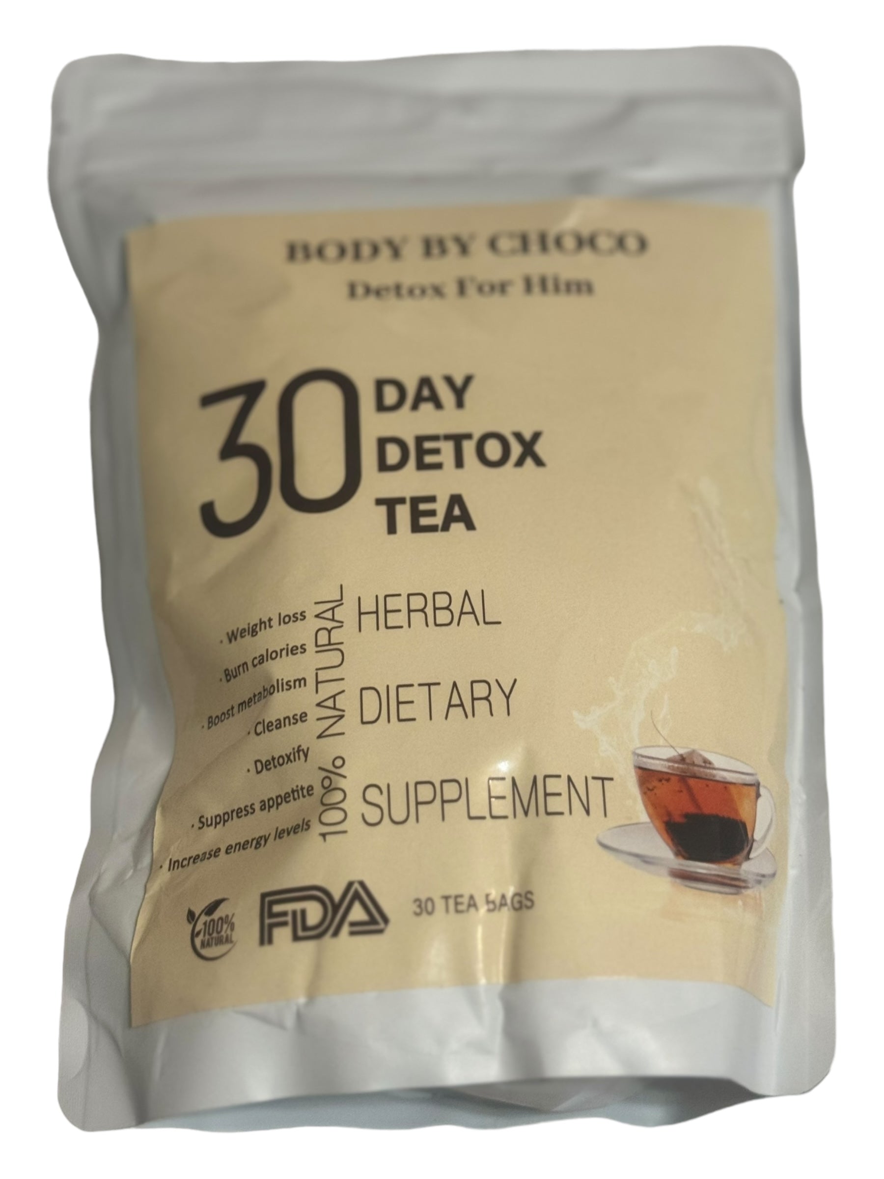 Men New 30 Days Detox Slimming Tea