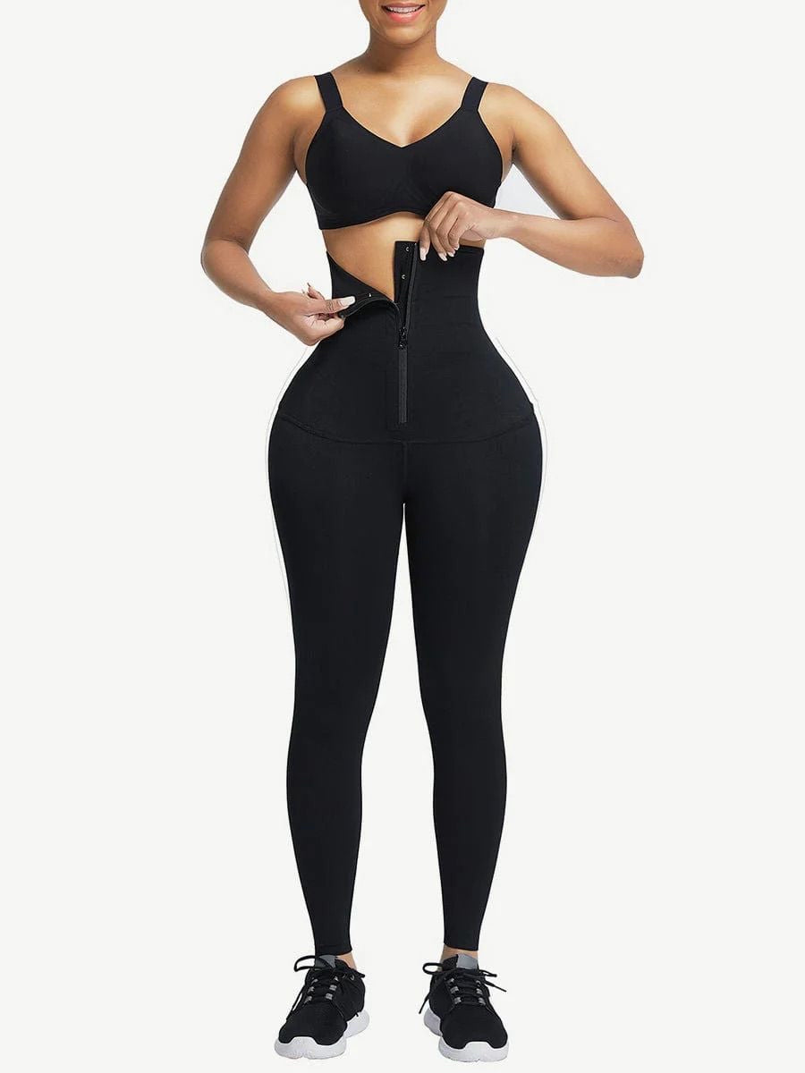 New Black and Blue Jeans High Waisted Corset Leggings SOLD OUT!