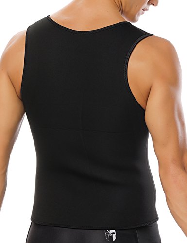 Men Hot Neoprene Sauna Tank Top Sweat Waist Trainer Vest Body Shaper: - Body by Choco