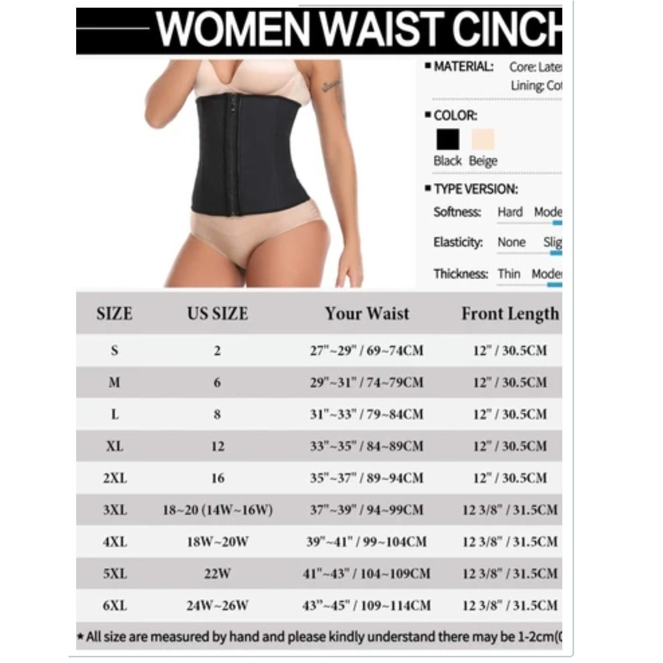 BODY BY CHOCO NEW DOUBLE SNATCH WAIST BELT - Body by Choco