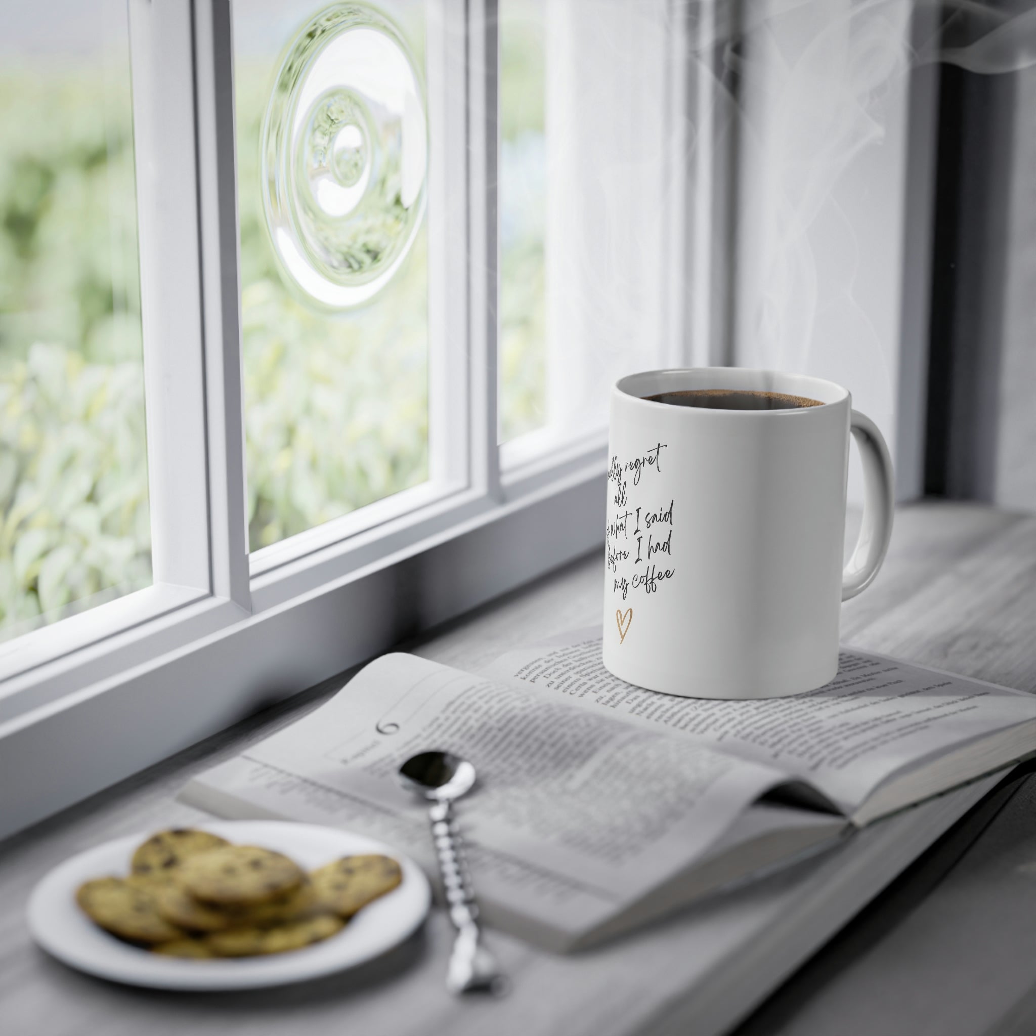 I Really Regret All of What I Said Before I Had My Coffee .Standard Mug, 11oz