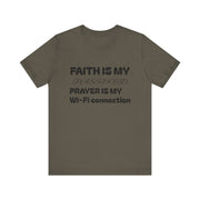 Faith is My Password Tee | Unisex T-Shirt for Spiritual Connection, Inspirational Gift, Faith-Based Apparel, Motivational Wear, Prayer [...]