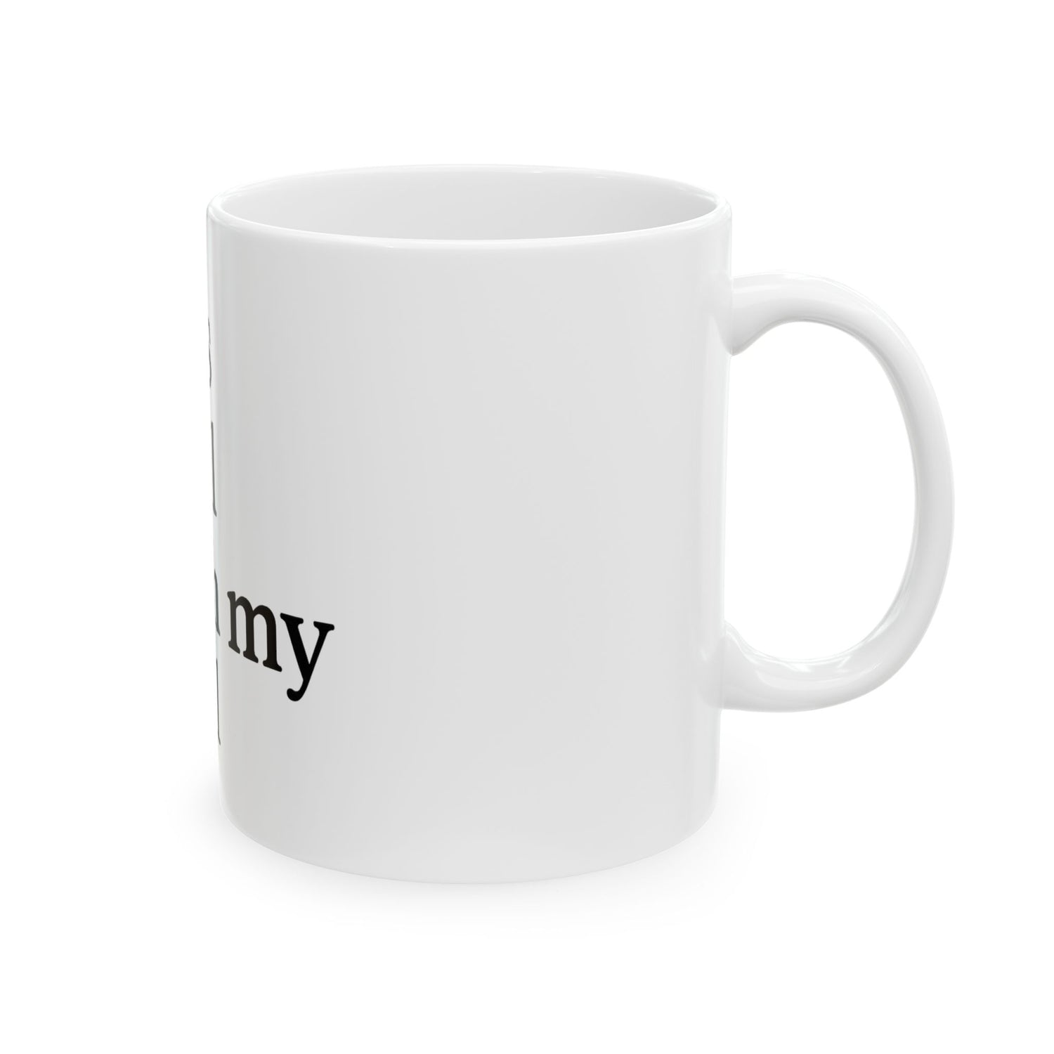 Inspirational Ceramic Mug - &quot;It is well with my soul&quot; - Motivational Coffee Cup, Gift for Friends, Home Decor, Spiritual Drinkware, [...]