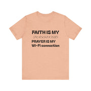Faith is My Password Tee | Unisex T-Shirt for Spiritual Connection, Inspirational Gift, Faith-Based Apparel, Motivational Wear, Prayer [...]