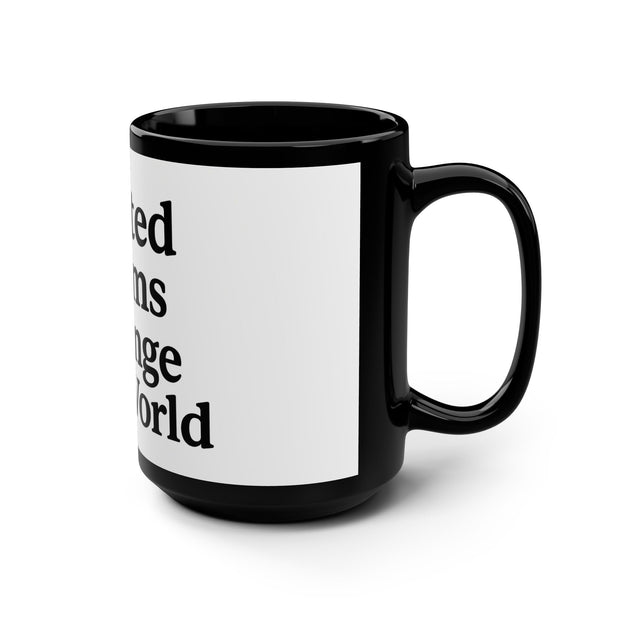 Black Mug, 15oz