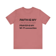 Faith is My Password Tee | Unisex T-Shirt for Spiritual Connection, Inspirational Gift, Faith-Based Apparel, Motivational Wear, Prayer [...]