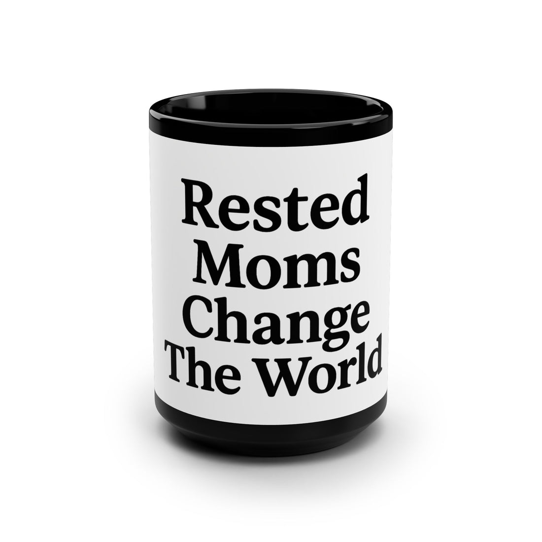 Black Mug, 15oz
