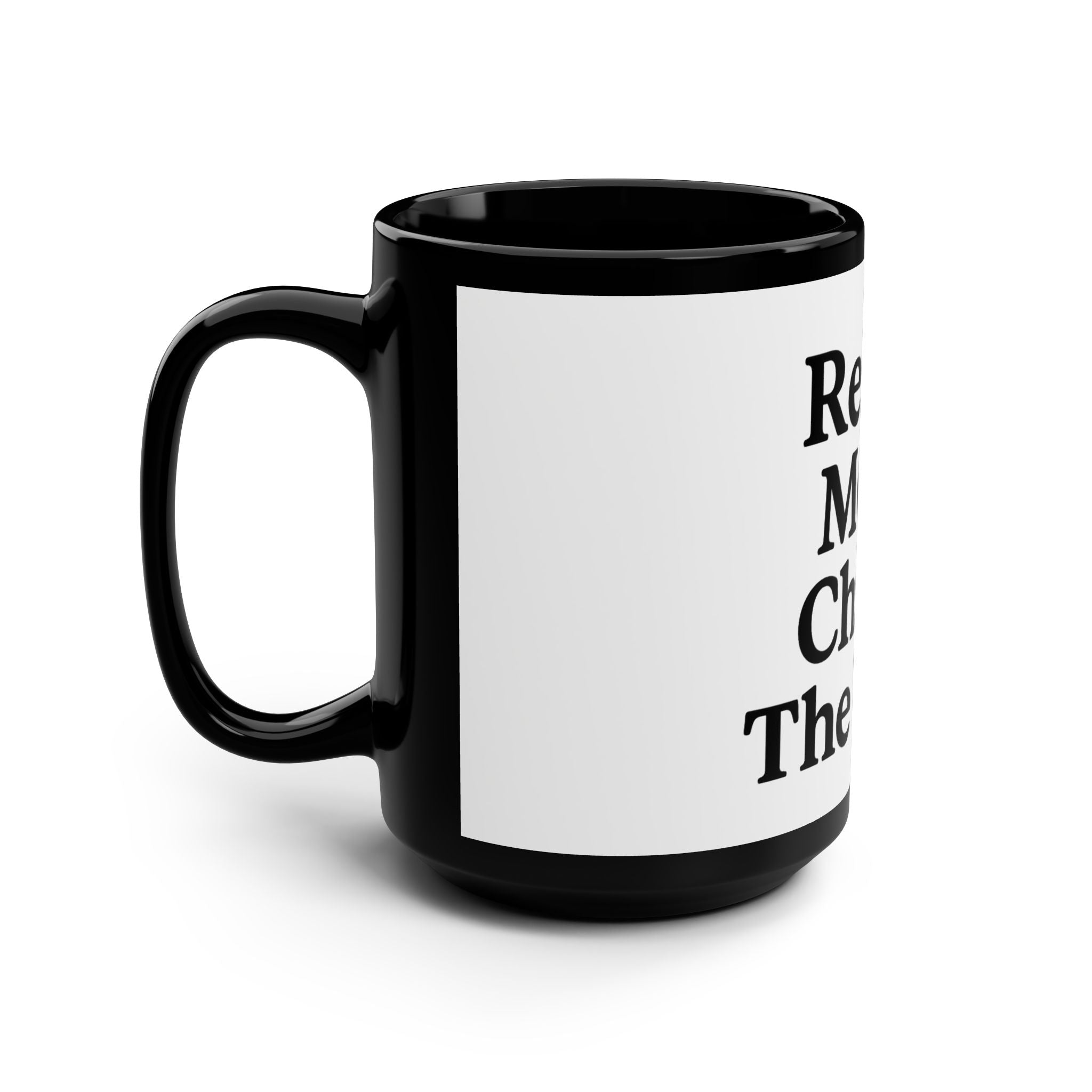 Black Mug, 15oz