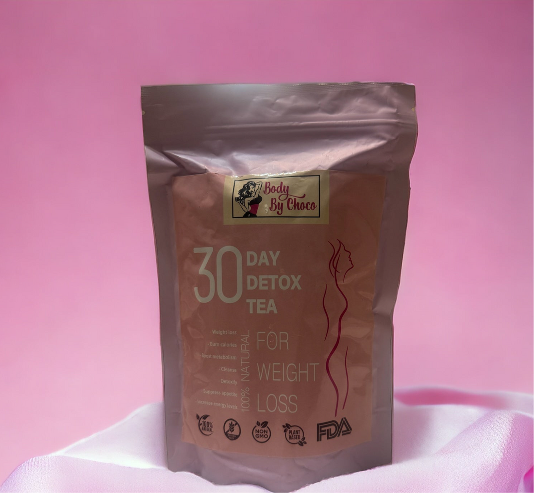 Body By Choco 5-in-1 Trim & Sculpt Combo Deal 
Tea + Green Coffee + Gummies + Reset capsules + Wrap Belt
