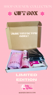 Body By Choco 5-in-1 Trim & Sculpt Combo Deal 
Tea + Green Coffee + Gummies + Reset capsules + Wrap Belt