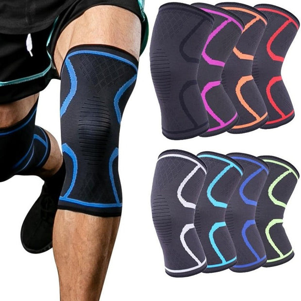 2pc Nylon Elastic Sports Knee Pads